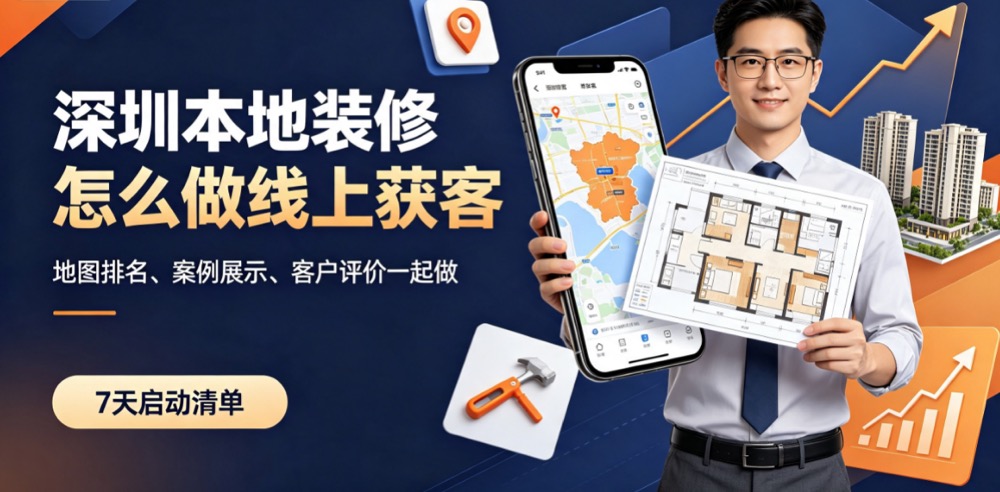 深圳装修公司如何布局本地化GEO优化
